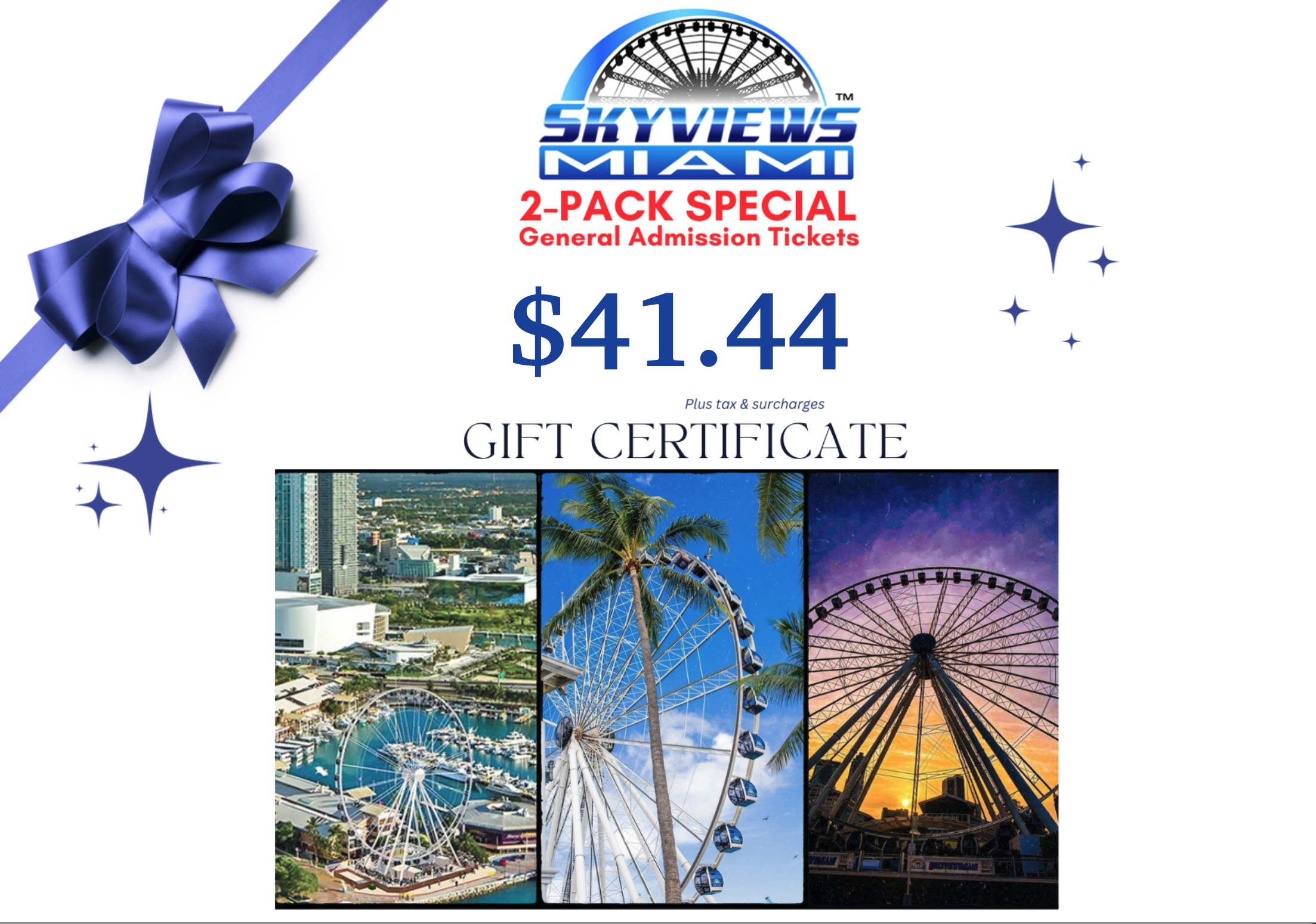 Gift Certificate boarding for 2