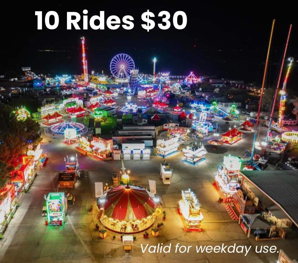 10 Rides $30